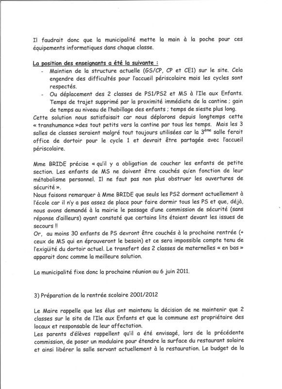 Un mal pour un bien????